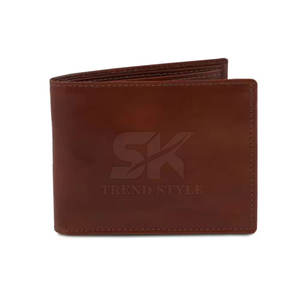 Cartera Trifold de Cuero PU de un Solo Color, Diseño Nuevo, Tamaño Personalizado, Venta al por Mayor de Fábrica - Product Image 6