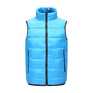 Chaleco Acolchado Personalizado de Moda Urbana para Mujer, Chaleco Sin Mangas de Punto Transpirable con Estampado, Chaqueta de Invierno de Alta Calidad - Product Image 1