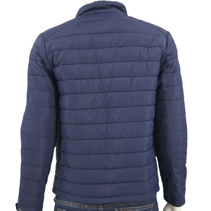 Conception de logo personnalisée OEM, tendance automne-hiver, nouveau blouson matelassé pour homme en polyester/nylon, fermeture éclair, respirant, léger, de haute qualité - Product Image 4