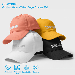 Custom logo Embroidered Cotton Baseball Hats for Corporate Events and Marketing Promotions Baseball Hat