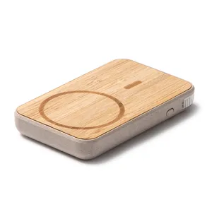 Power Bank in Bambù Corry, Gadget Promozionali Personalizzati - Product Image 1