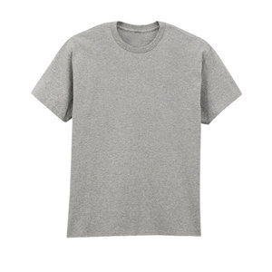 Camiseta de algodón ligera de primera calidad para hombres y mujeres | Camisetas de hombre 100% de algodón compacto Comfort Fit Crew Neck - Product Image 2
