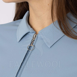 Fabrication en usine, chemises d'équitation pour femmes sur mesure, imperméables, respirantes, en spandex/nylon/polyester - Product Image 6