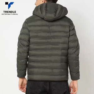 New Design <b>Men</b> Winter <b>Thin</b> Bubble <b>Jacket</b> with Stand Collar High Street Style Long Sleeve Polyester/Nylon Material - Product Image 4