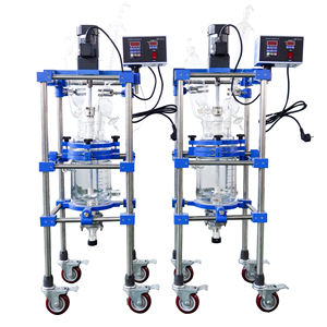 Attrezzatura per miele 5L 10L 20L 30L 50L 100L 200L bioreattore in giacimento borosilicato 3.3 reattore in vetro - Product Image 3