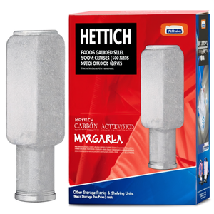 HETTICH Galvanized Steel <b>Shelf</b> Supports for Wooden <b>Shelves</b> 500 Pack Size Storage Racks & Shelving <b>Units</b> - Product Image 3