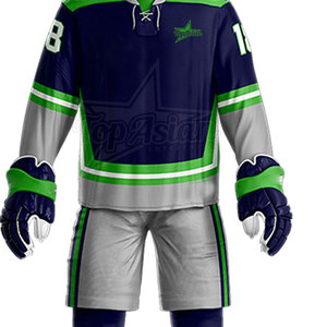 Último diseño uniforme de hockey sobre hielo tamaño personalizado uniforme de hockey sobre hielo para adultos transpirable uniforme de hockey sobre hielo personalizado - Product Image 3