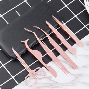 Eyelash Tweezers Eyelashes Extension Applicator Remover Pro Beauty Tool <b>Magnetic</b> False Eyelashes Reusable Curler False <b>Lashes</b> - Product Image 4