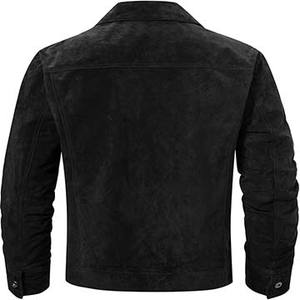 Veste en similicuir personnalisée pour hommes - Product Image 2