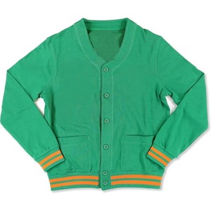 Cardigan en tricot brodé universitaire, style grec pour femmes, dernier pull en acrylique - Product Image 1