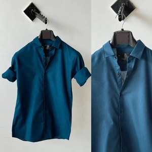 เสื้อเชิ้ตเดรสแขนยาวทรงเข้ารูปผ้าฝ้ายพรีเมียมสำหรับผู้ชาย ผลิตตามสั่ง ขายส่งจากโรงงาน - Product Image 2