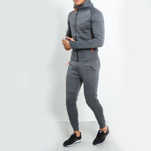 2025 hommes décontracté hiver 100% coton survêtement ensemble respirant à capuche poids lourd pantalons de survêtement taille élastique fermeture solide impression - Product Image 2