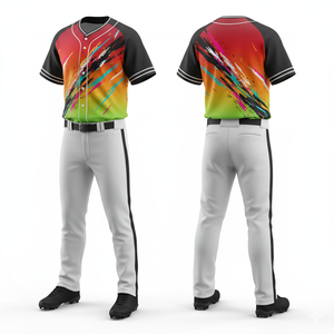 Uniforme de Béisbol Personalizado 2026, Malla Transpirable, Sublimación Completa, Unisex, Ligero, Venta al Por Mayor - Product Image 6