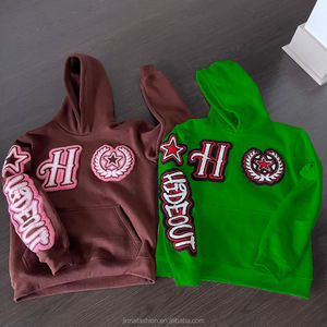 Sudaderas con capucha bordadas impresas personalizadas más vendidas con etiquetas y etiquetas personalizadas - Product Image 3