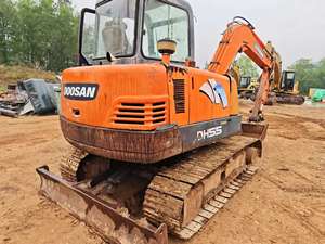 Gran oferta, excavadora hidráulica sobre orugas Doosan DH55 usada, DH55 de segunda mano con bomba y componentes de núcleo de rodamiento, el mejor precio - Product Image 5