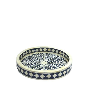 Beautiful Handmade Bone Inlay Modern Handmade Serving Tray Christmas Best Price Indian Handmade Art Inlay Trays Manufacturer - Product Image 5