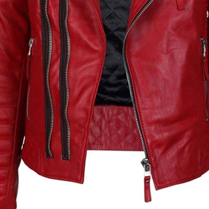 Chaqueta de cuero de hombre de diseño personalizado de color sólido para ropa de calle personalizada de invierno con patrón de letras - Product Image 4