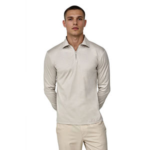 Camisas Polo Casuales para Hombre, Directo de Fábrica, Logotipo Bordado Personalizado, Tejido Transpirable, Manga Corta - Product Image 4