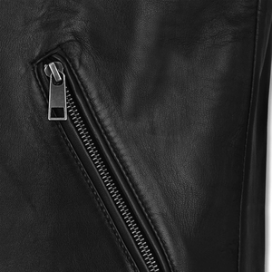 Chaqueta de Cuero de Primera Calidad para Hombre, Nuevo Estilo, Chaquetas de Cuero al por Mayor, Logotipo Personalizado, Chaquetas de Cuero para Hombre - Product Image 4