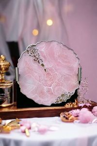 ถาดเสิร์ฟอีพ็อกซี่เรซินทำด้วยมือของใช้จำเป็นสำหรับบ้านร้านอาหารโรงแรมตกแต่งงานตามสั่ง - Product Image 3