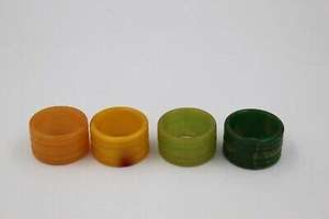 Servilleteros de madera fina, ricos colores sólidos para planificadores de eventos de hospitalidad Premium, mesas de comedor de lujo, la mejor calidad, respetuoso con el medio ambiente - Product Image 2