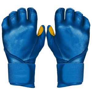 Gants de frappe de baseball Pro Impact-Control avec paume en cuir de cabretta respirant et doux, revêtement antidérapant haute adhérence - Product Image 3