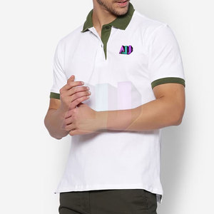 Camisas de Manga Corta de Punto Sólido Fabricadas en Pakistán para Hombre, con Tela Transpirable, Ajuste Casual, Estilo Simple - Product Image 3