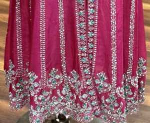 Diseñador moderno sin coser bordado a mano Premium indio pakistaní trajes para mujeres hermosa moda-adelante estilo tradicional - Product Image 3