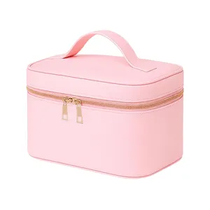 Beauty Case Personalizzato Grande in PU Saffiano, Borsa da Toilette Personalizzabile per Gadget - Product Image 3