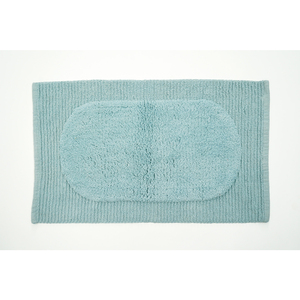 Tapis de bain luxueux en coton fait à la main de haute qualité Design moderne origine indienne pour la maison ou l'hôtel prix du marché de gros - Product Image 1
