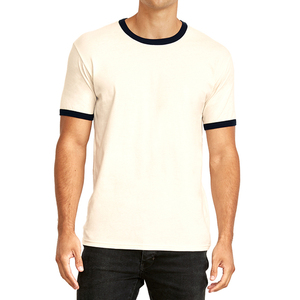 Camisetas Ringer de Mezcla Triple Súper Suave con Aspecto Vintage y Ribete en Contraste, Servicio DDP Gratuito - Product Image 5