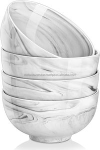 Elegante cuenco decorativo y de servicio de mármol natural para decoración del hogar, centro de mesa, acentos de mesa, diseño elegante y moderno de alta calidad - Product Image 2