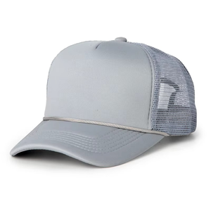 Gorra Trucker Unisex de Algodón de Primera Calidad al por Mayor, Diseño Personalizado, Deportiva, Casual, Transpirable, para las Cuatro Estaciones, con Botón - Product Image 4