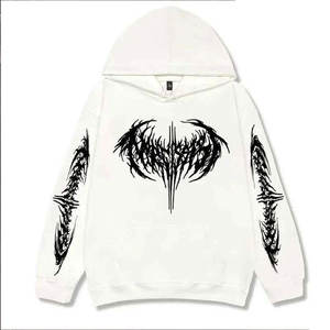 Votre propre Logo Design hommes hiver imprimé Crop Hoodies tenue décontracté polaire 100% coton haute qualité pull mode - Product Image 1