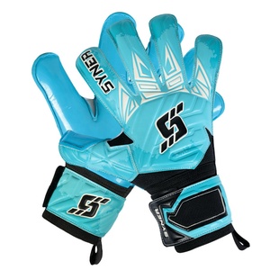 Gants de gardien de but de football professionnels de haute qualité en cuir pour une utilisation en extérieur - Product Image 4