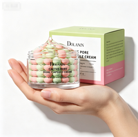 Crème Visage Anti-Âge OEM JN Pal-GHK au Collagène Hydrolysé, Gel de Cactus & Aloès Vera, et Capsules de Centella