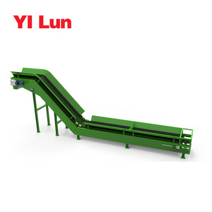 Cinta transportadora modular de goma de PVC de plástico corrugado de pared lateral de ángulo grande inclinada industrial - Product Image 5
