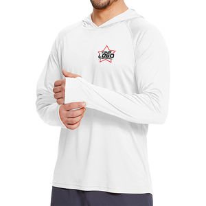 Colorful <b>Boys</b> UPF 50+ Rash Guard Hoodie Swim <b>Shirts</b> Long Sleeve <b>Toddler</b> Kids Sun Protection SPF Fishing Water Beach <b>Shirts</b> - Product Image 1