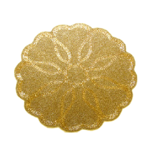 Diseño de tendencia de moda de alta calidad, nuevos manteles individuales dorados personalizados para hoteles, bodas, restaurantes - Product Image 4