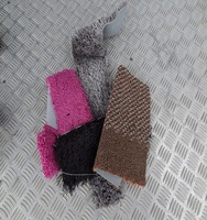 Karpet tepi limbah PP (POLYPROPYLENE) dengan lateks karet BALES memo/limbah untuk daur ulang