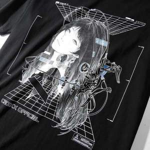 เสื้อสเวตเตอร์สวมหัวลายการ์ตูนผ้าแจ็คการ์ดคอกลมออกแบบได้ทุกเพศสไตล์พังค์ผ้าคอตตอนถักทรงโอเวอร์ไซส์ - Product Image 5