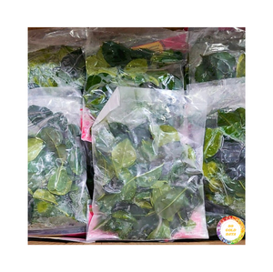 Feuilles de lime kaffir congelées de qualité supérieure de haute qualité Tranches de légumes entières Feuilles de lime kaffir IQF Certifié Approvisionnement en vrac exporté - Product Image 3