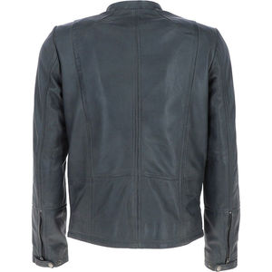 Chaqueta de cuero para hombre de alta calidad 2023, lona marrón, impermeable y transpirable, tamaño personalizado - Product Image 4