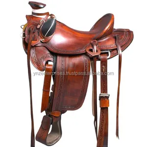 Y & Z-sillín de piel auténtica para caballo, alta calidad, disponible, venta al por mayor - Product Image 1