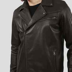 Nouvelle veste en cuir pour homme en cuir de vache véritable 100% cuir, rembourrage en coton, longueur régulière, respirante, imperméable, 2026 - Product Image 3
