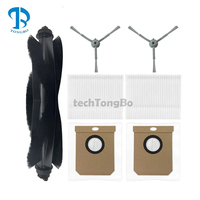 Kit de pièces et accessoires pour aspirateur robot hybride Eufy Clean G50/L50/L50 SES/L60/L60 SES : brosse principale, brosse latérale, filtre HEPA, sac à poussière