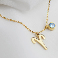 Quantité minimale de commande bas 10 pièces en gros femmes en acier inoxydable plaqué rhodium pierre de naissance Horoscope charme classique Bracelet signe du zodiaque JR marque
