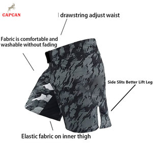 Shorts MMA pour homme, confort extensible, ajustement stable, respirant, durable, séchage rapide, léger, fabrication de qualité supérieure, entraînement quotidien facile - Product Image 5