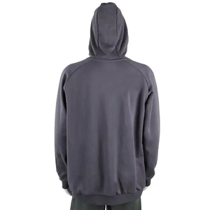 Pull à capuche personnalisé 100% coton couverture intégrale capuche Sports de plein air décontracté sweats à capuche en polaire pour hommes - Product Image 2