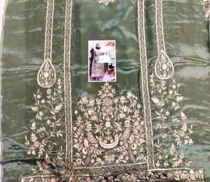 Diseñador moderno sin coser bordado a mano indio moda-adelante hermosos trajes para mujeres fiestas de estilo tradicional - Product Image 3